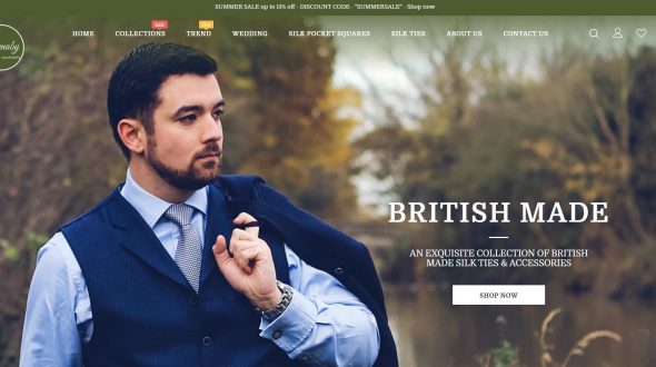 Barnaby Silks – E-COMMERCE