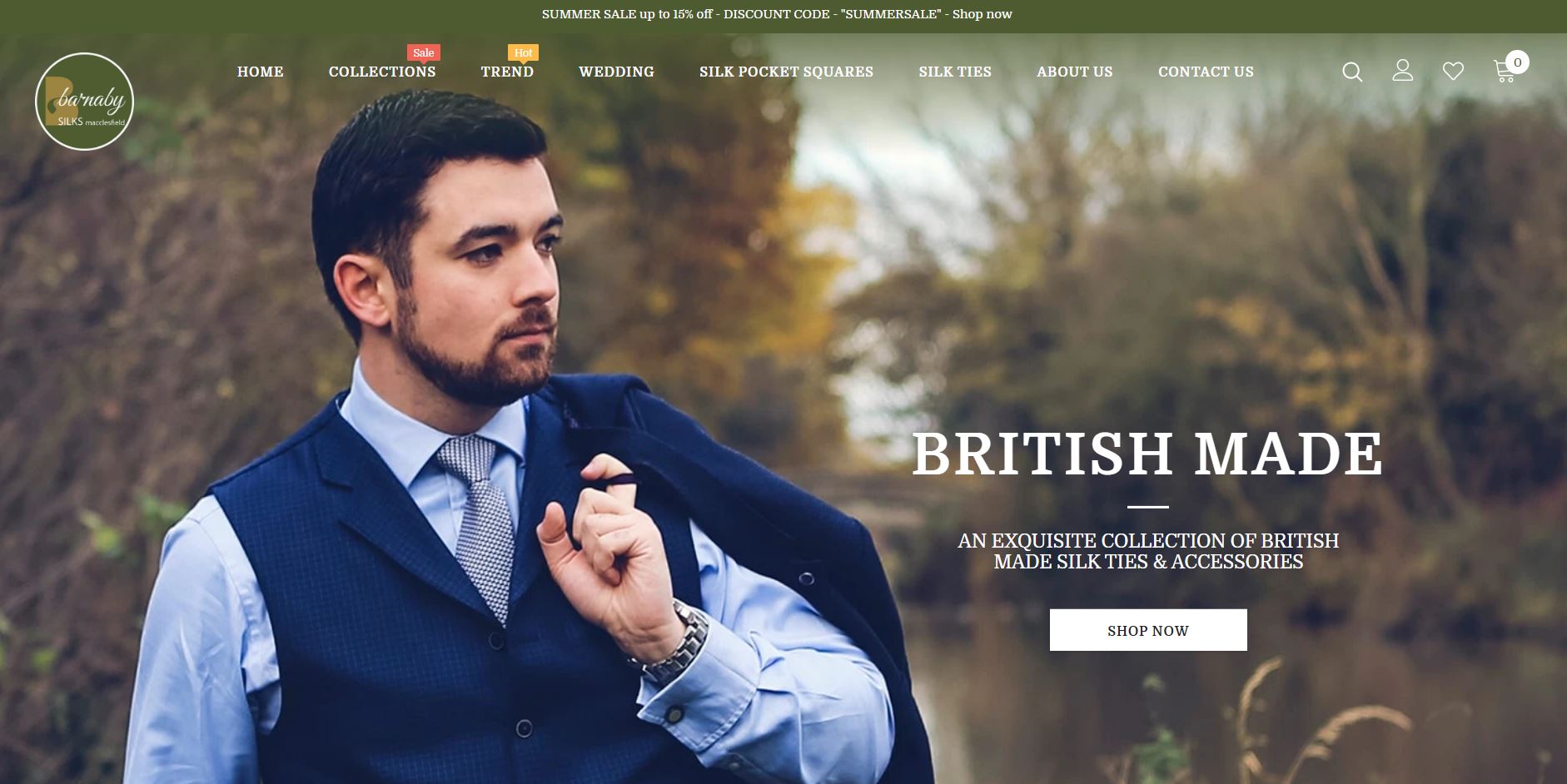 Barnaby Silks – E-COMMERCE